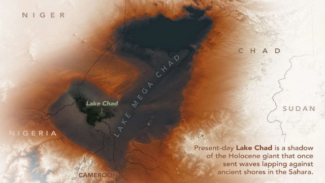 ­Foto: Citra NASA Mengenai Danau Kuno yang Pernah ada di Gurun Sahara