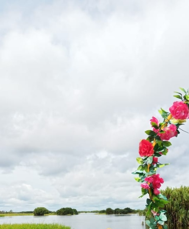 Panorama indah dari salah satu kawasan Taman Nasional Sebangau di Kalimantan Tengah. (Sumber: dokumentasi pribadi)