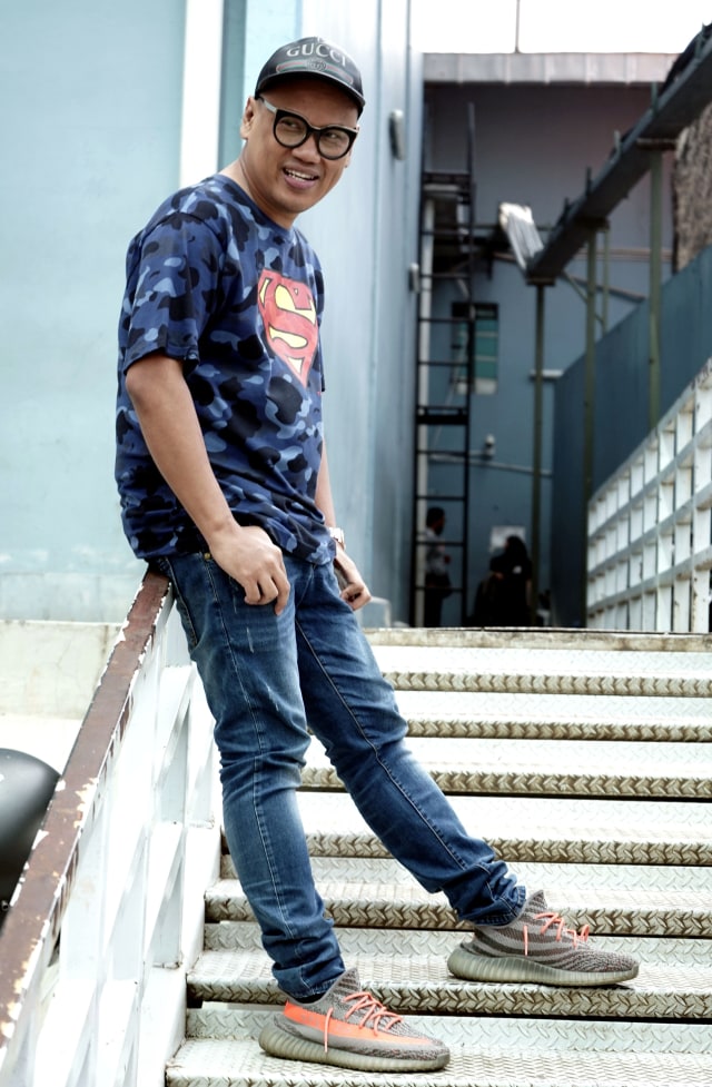 Presenter Uya Kuya saat ditemui di kawasan Tendean, Jakarta. Foto: Dok. Ronny