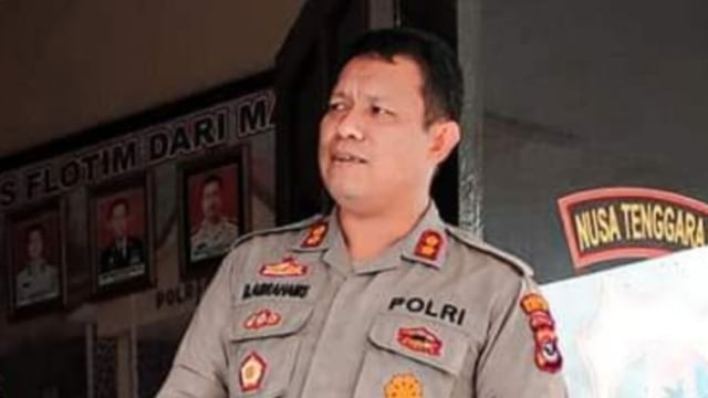 Kapolres Flores Timur, AKBP Deny Abraham. Foto: ANTARA/HO-Deny Abraham