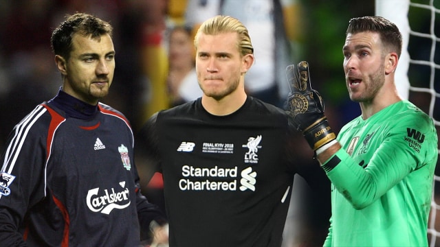 Jerzy Dudek, Loris Karius, Adrian. Foto: AFP/Paul ELLIS dan REUTERS / Hannah Mckay