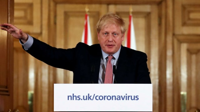 Perdana Menteri Inggris, Boris Johnson. Foto: REUTERS/Simon Dawson