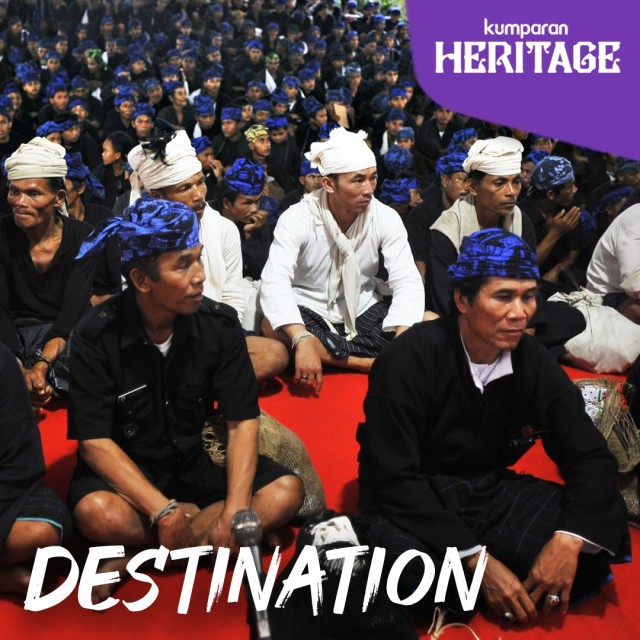 Tradisi Seba Baduy dihadiri Baduy Dalam dan Baduy Luar Foto: Rangga Sanjaya/kumparan
