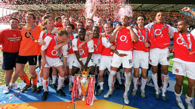 Arsenal Menjuarai Premier League 2003/04. (Foto: arsenal.com)