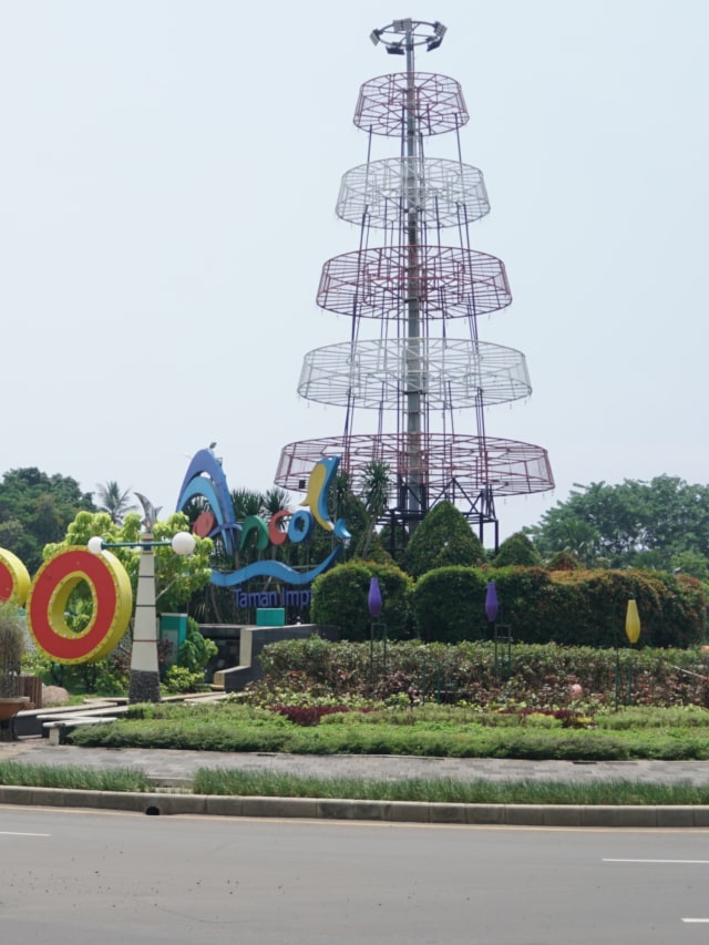 Suasana kawasan Ancol yang ditutup antisipasi virus corona atau COVID-19 di Jakarta, Sabtu (14/3). Foto: Helmi Afandi Abdullah/kumparan 