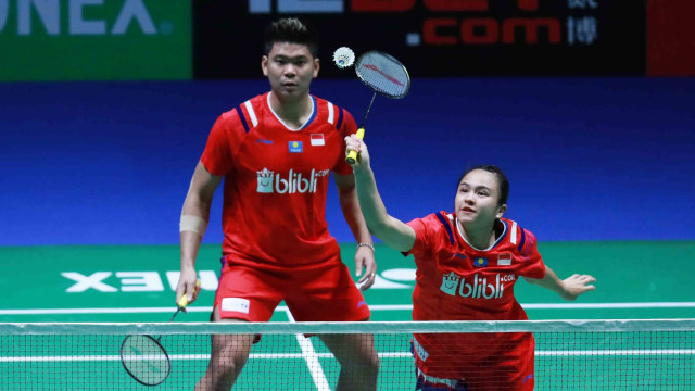 Aksi Praveen/Melati di All England 2020. Foto: dok. PBSI