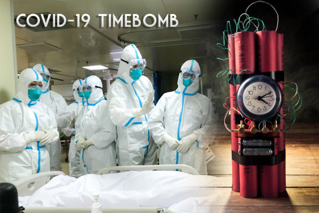 COVID-19 layaknya bom waktu, apabila kita diam saja maka akan meledak sewaktu-waktu.