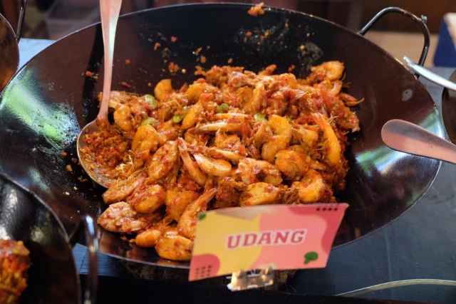 Salah satu menu di Dapur Bu Marta. Foto: Rizal Adhi