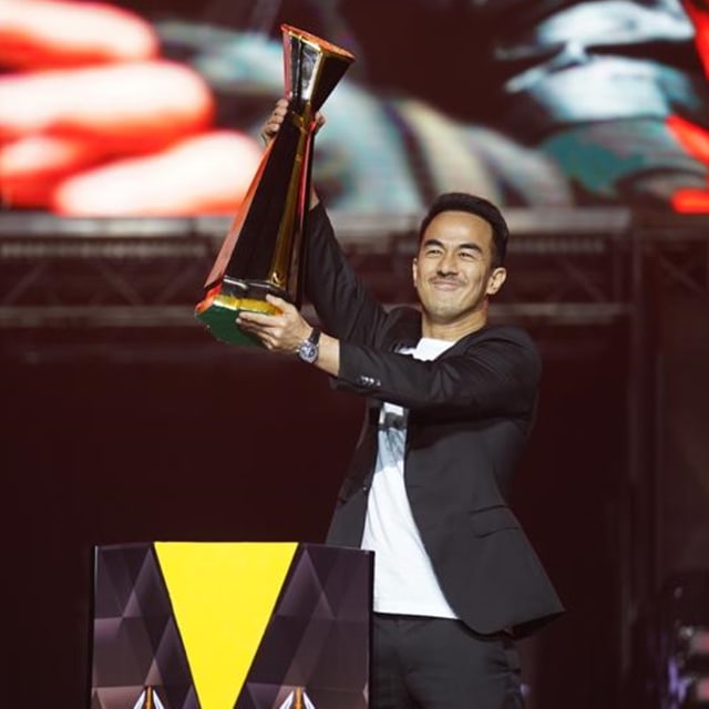 Joe Taslim di Turnamen Free Fire Indonesia Masters 2020. Foto: Garena