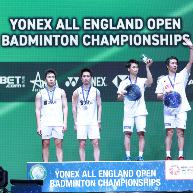 Marcus Fernaldi Gideon/Kevin Sanjaya Sukamuljo menjadi runner-up All England 2020. Foto: Dok. PBSI