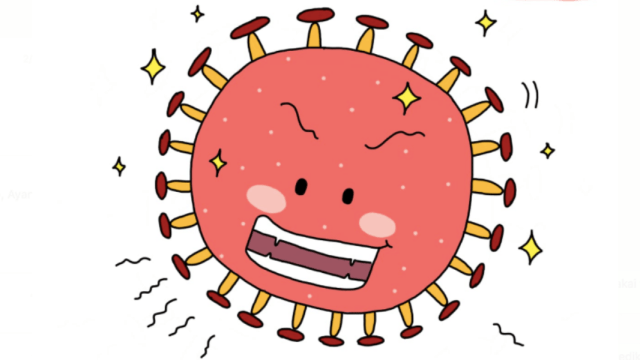 Ilustrasi virus corona. Foto: Dok. Watiek Ideo dan Luluk Nailufar