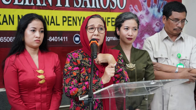 Pasien 1,2,3 di RSPI Sulianti Saroso Foto: Dok. Humas Kemenkes