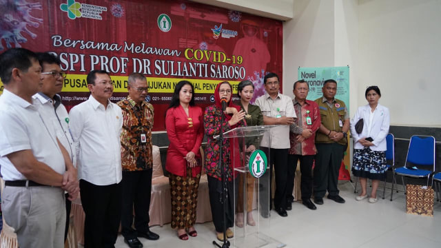 Pasien 1,2,3 di RSPI Sulianti Saroso Foto: Dok. Humas Kemenkes