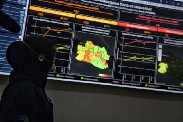 Jabar Command Center. (Foto: Humas Jabar)