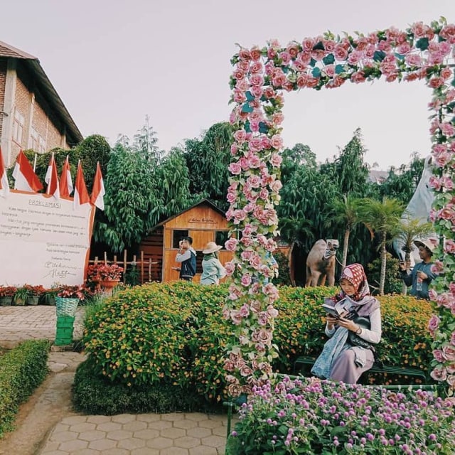 ilustrasi taman Begonia, Bandung Foto: Instagram: Tamanbegonia