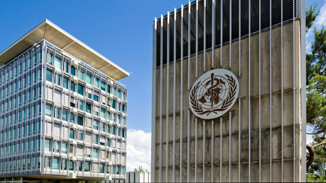 Kantor WHO di Jenewa, Swiss. Foto: Shutter Stock