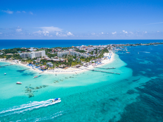 Pulau Isla Mujeres di Meksiko Foto: Shutter Stock