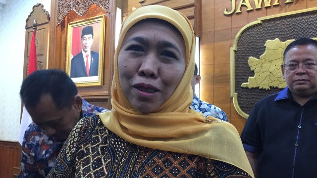 Gubernur Jatim Khofifah Indar Parawansa. Foto: Yuana Fatwalloh/kumparan