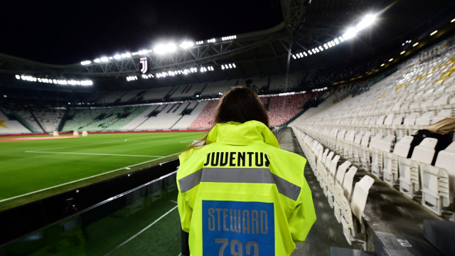 Ilustrasi Serie A di tengah wabah corona. Foto: Reuters/Massimo Pinca