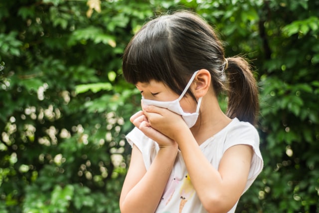 Ilustrasi Anak Batuk. Foto: Shutterstock