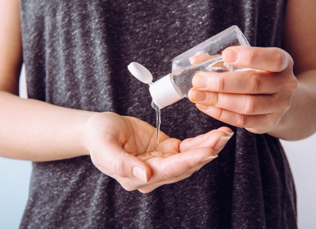 Ilustrasi Hand Sanitizer Foto: Dok. Shutterstock
