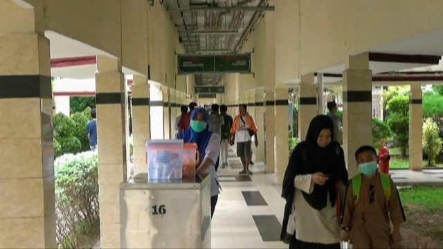 Kondisi di RSMH Palembang. (foto: W Pratama/Urban id)