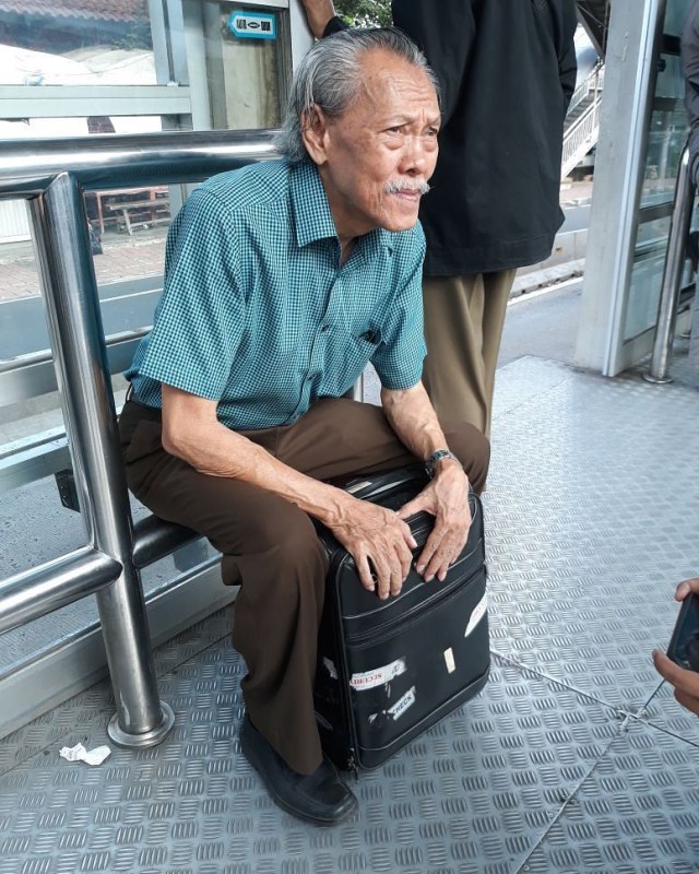 Aktor Henky Solaiman Foto: Instagram @opahenky