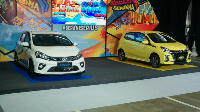 Peluncuran Daihatsu Sirion dan Ayla Facelift 2020. Foto: Astra Daihatsu Motor