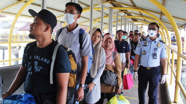 Ilustrasi WNI di Malaysia (19/3/2020). Foto: Antara/Aswaddy Hamid