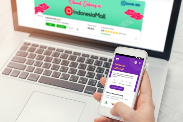 com-Anjuran social distancing sudah diantisipasi oleh Bank BRI, yang memberikan kemudahan untuk berbelanja online melalui CERIA. Foto: Dok. BRI