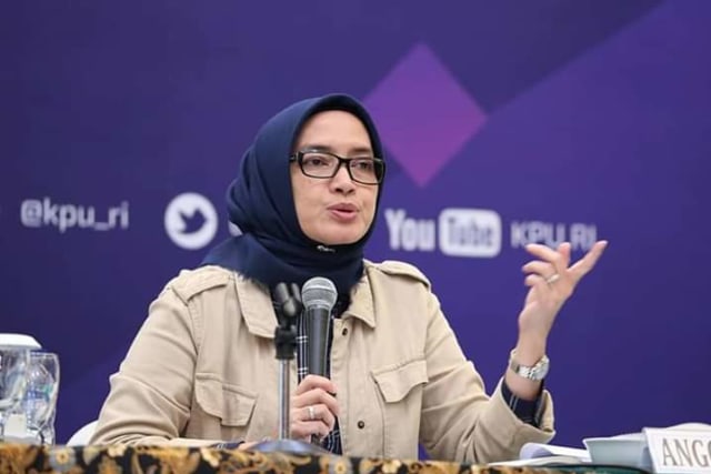 Komisioner Komisi Pemilihan Umum Republik Indonesia (KPU RI) Evi Novida Ginting. Sumber Foto : Facebook