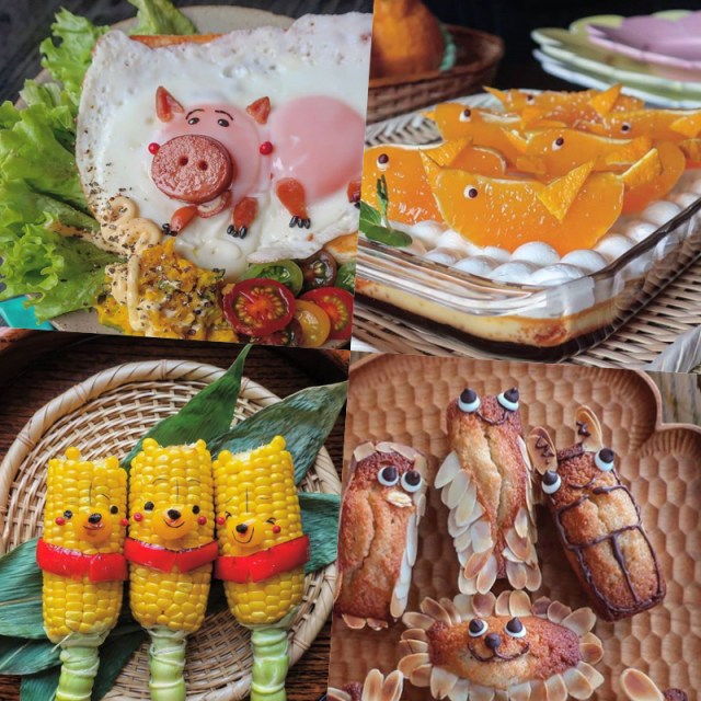 Kolase foto makanan Foto: Instagram @etn.co_mam