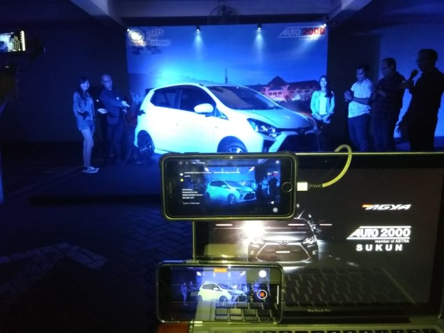 Launching Toyota New Agya di Malang, Jumat (20/3). Foto : fajrus
