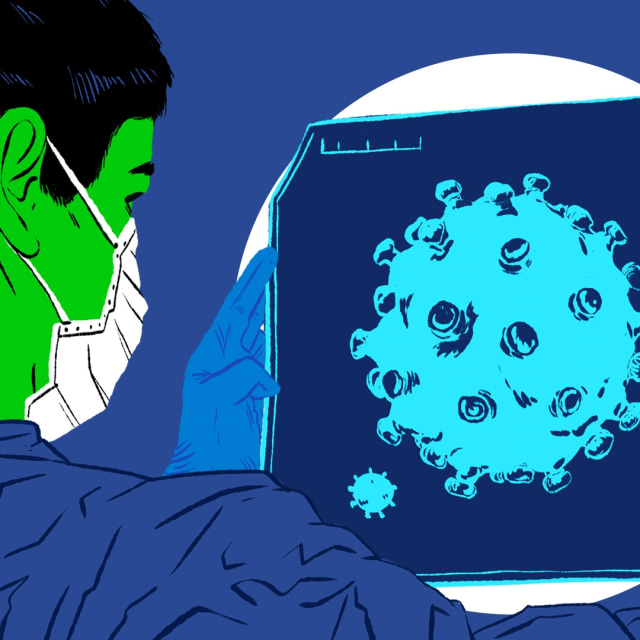 Ilustrasi pandemi COVID-19. Foto: Maulana Saputra/kumparan