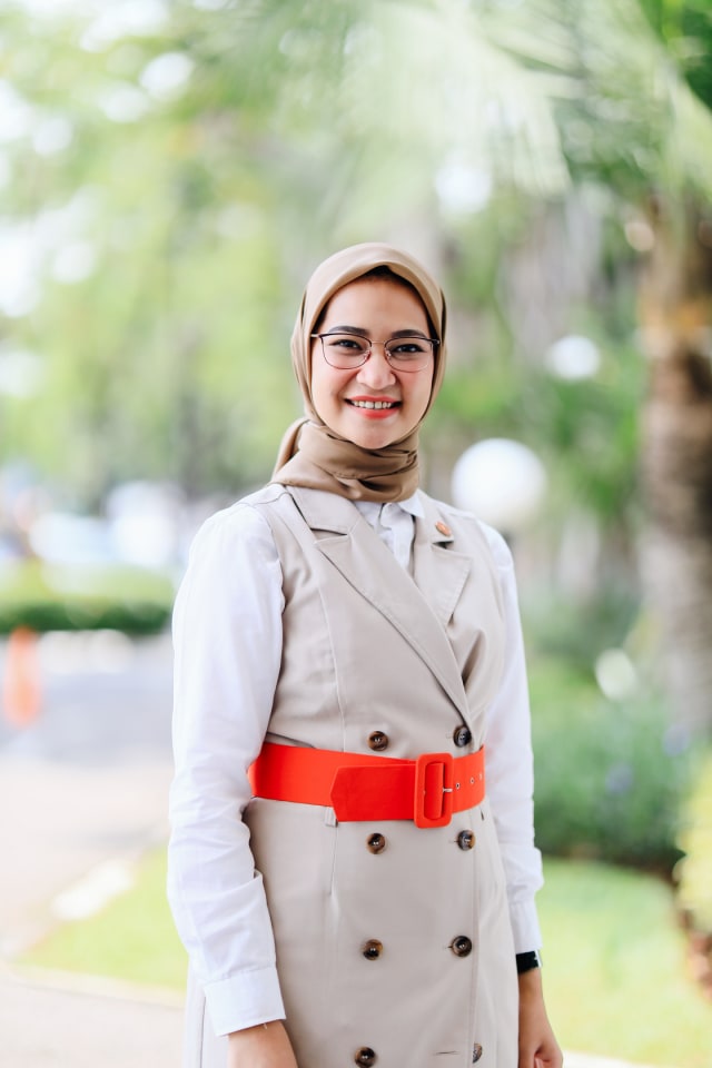 Angkie Yudistia untuk #SHEMOVES Foto: Hendry Yadhisna/SweetEscape