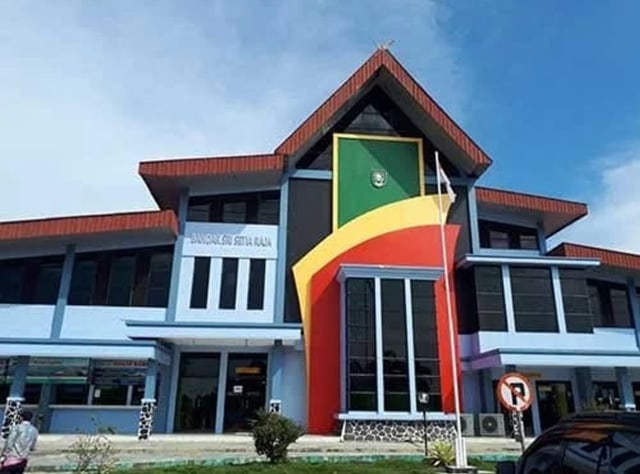 PELABUHAN Internasional Bandar Sri Setia Raja, Selat Baru, Bengkalis, Riau. 