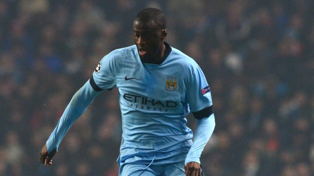 Yaya Toure saat berseragam Manchester City. Foto: PAUL ELLIS / AFP