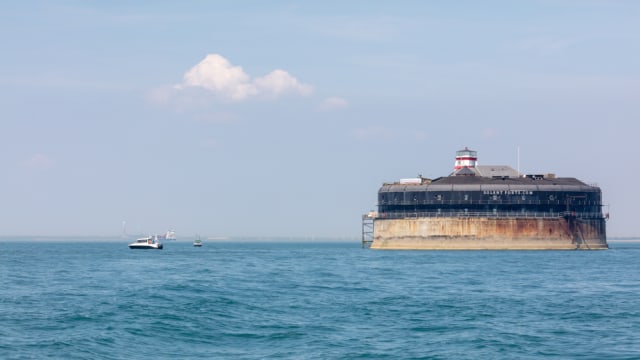 Benteng yang disulap jadi hotel di Portsmouth, Inggris Foto: Shutter Stock