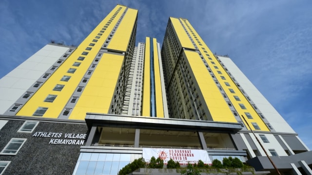 Rumah Sakit Darurat Penanganan COVID-19 Wisma Atlet Kemayoran, Jakarta. Foto: Dok. BPMI Setpres