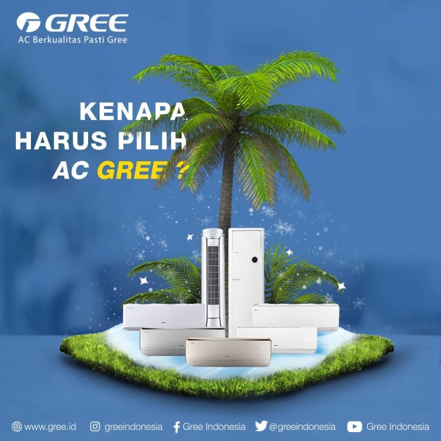 7 Keunggulan yang Akan Anda Dapat Jika Memilih AC Gree 