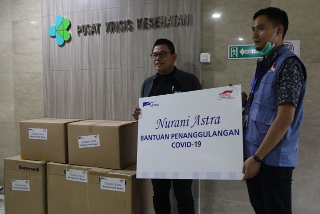 Astra serahkan bantuan untuk tangani COVID-19 Foto: Dok. Istimewa