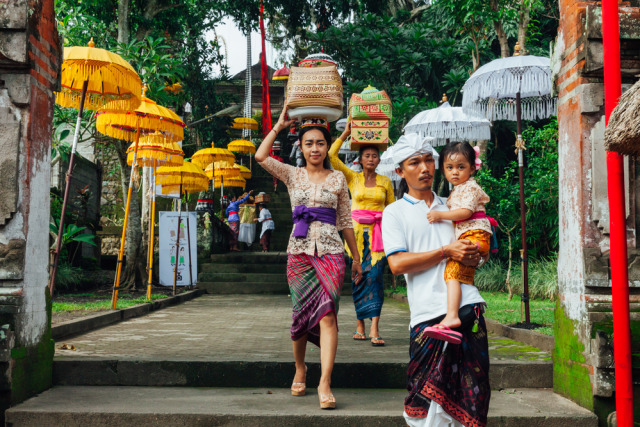 Ilustrasi Segehan untuk Nyepi. Foto: Shutter Stock 