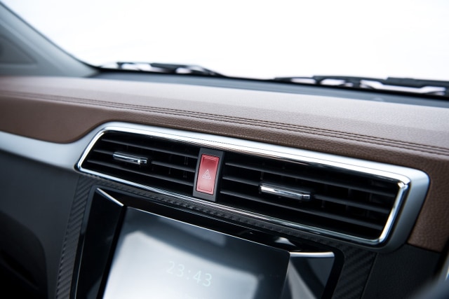 Kisi-kisi AC pada dashboard MG ZS Foto: dok. MG Motor Indonesia