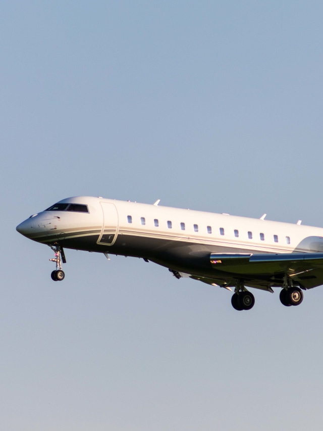 Ilustrasi Pesawat Bombardier 6000. Foto: Shutter stock