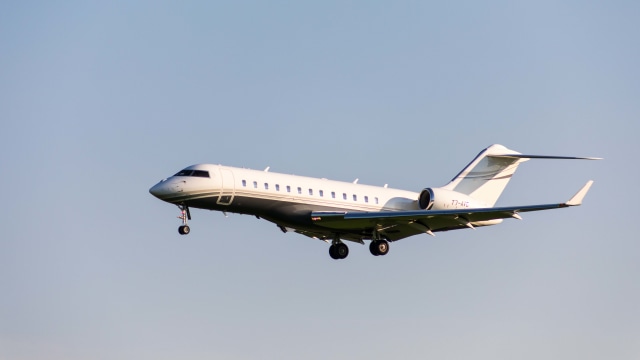 Ilustrasi Pesawat Bombardier 6000. Foto: Shutter stock