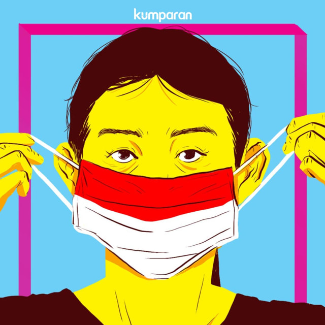Ilustrasi Masker. Foto: Indra Fauzi/kumparan