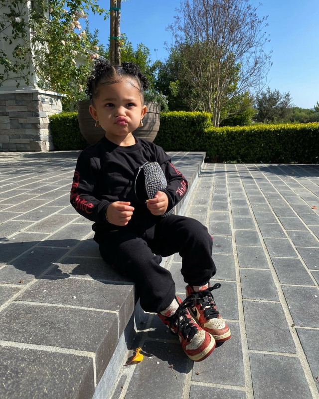 Stormi Webster. Dok: Instagram @kyliejenner
