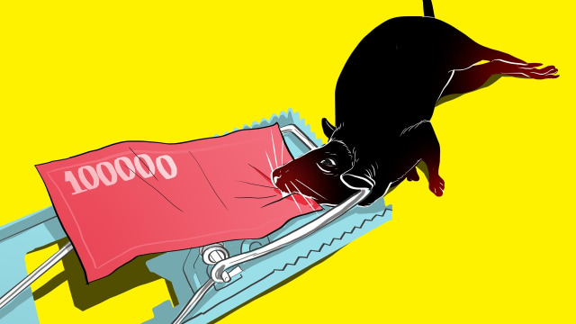 Ilustrasi OTT KPK. Foto: Indra Fauzi/kumparan