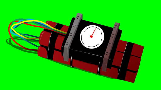 Ilustrasi bom. Foto: Indra Fauzi/kumparan