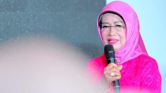 Ibunda Presiden Jokowi, Sudjiatmi Noto Mihardjo. Foto: Dok. Muchlis Jr - Biro Pers Sekretariat Presiden